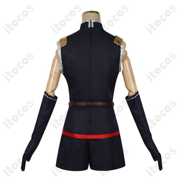 魔都精兵のスレイブ 駿河朱々 コスプレ衣装 高再現で快適、イベント・撮影に最適 - 3枚目の画像