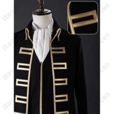 銀魂 真選組隊服 近藤勲/土方十四郎/沖田総悟用 高精度再現でイベント&撮影に最適 - 4枚目の画像（サムネイル）