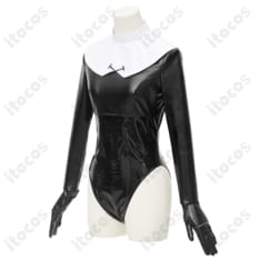 ブルーアーカイブ 歌住サクラコ 覚悟 高再現レオタードセット、イベント・撮影に最適 - 2枚目の画像（サムネイル）