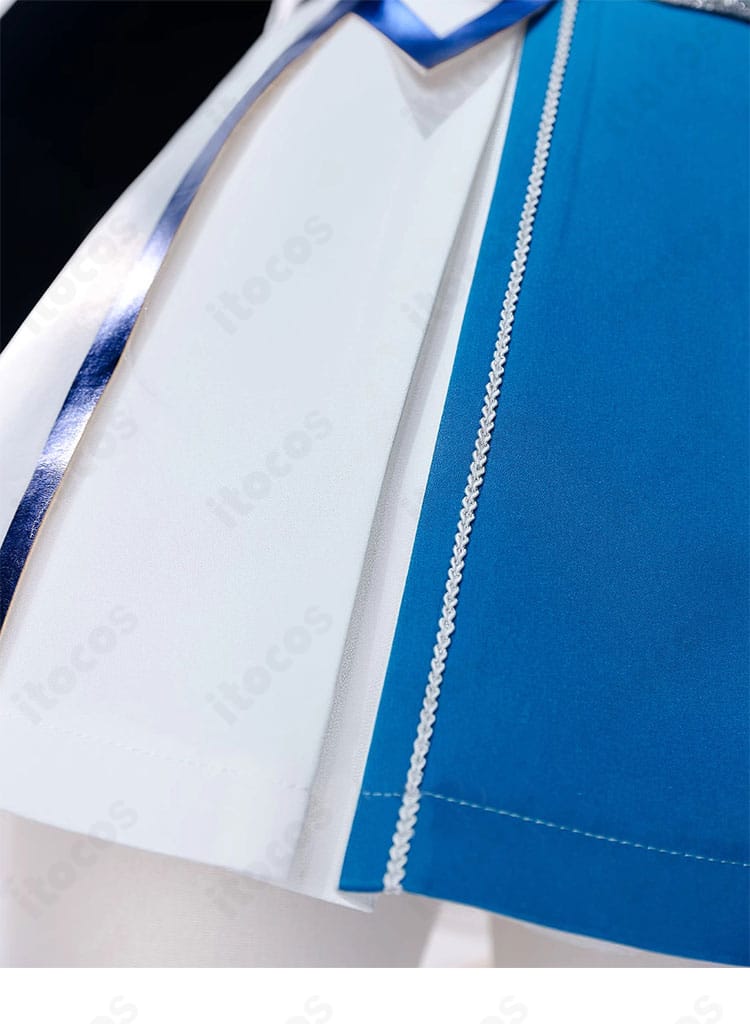 アスナ ウンディーネVer. スカート裾ディテール。フレアの広がりと縁取り装飾のデザインを確認できる。