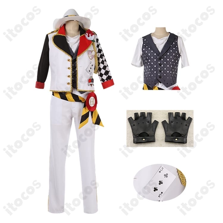 ディズニー ツイステッドワンダーランド エース・トラッポラ 寮服 高再現コスプレ｜イベント映えと快適着用 - 2枚目の画像