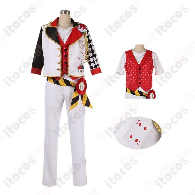 ディズニー ツイステッドワンダーランド エース・トラッポラ 寮服 高再現コスプレ｜イベント映えと快適着用 - 10枚目の画像