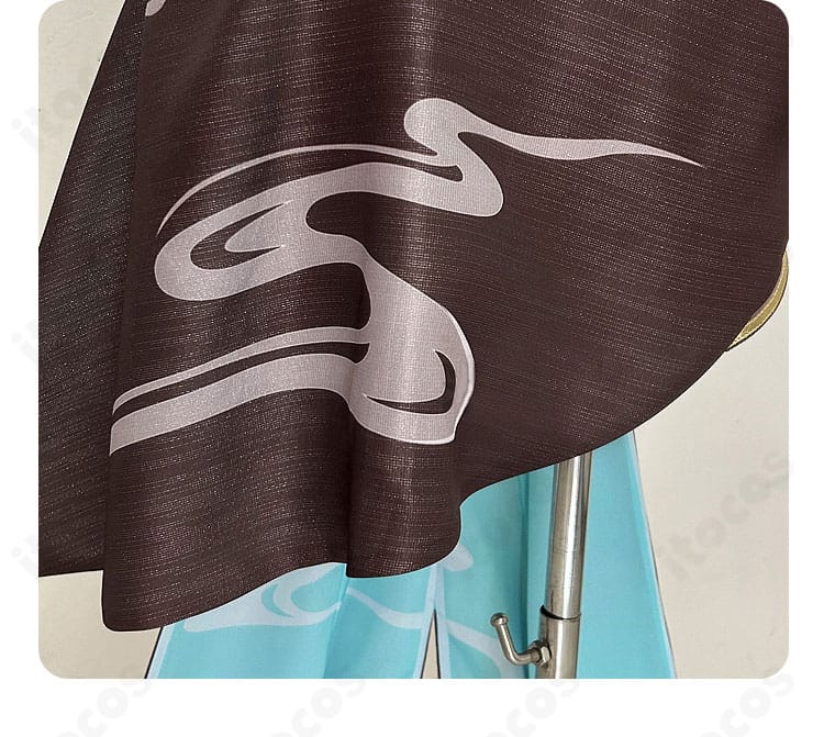 霊砂 コスプレ衣装 スカート柄のディテール（パターン表現）