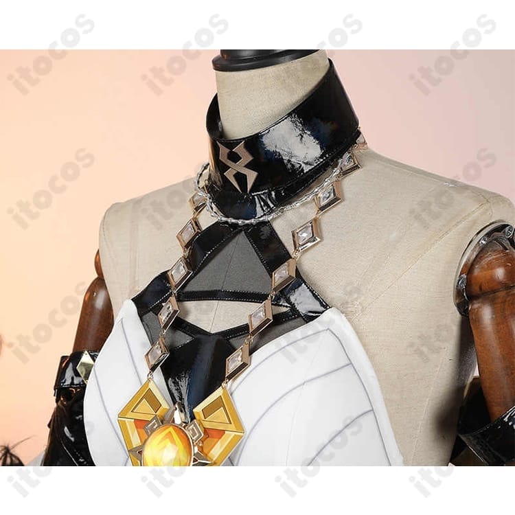 原神 シロネン 高再現コスプレ衣装｜軽量で動きやすいフルセット、イベント・撮影に最適 - 4枚目の画像