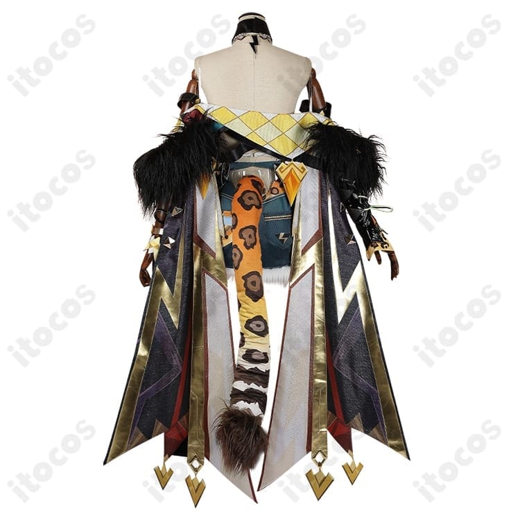 原神 シロネン 高再現コスプレ衣装｜軽量で動きやすいフルセット、イベント・撮影に最適 - 3枚目の画像