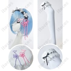 Re:ゼロから始める異世界生活 レム／ラム メイド服コスプレ｜高再現で撮影映え、イベントに最適 - 4枚目の画像（サムネイル）