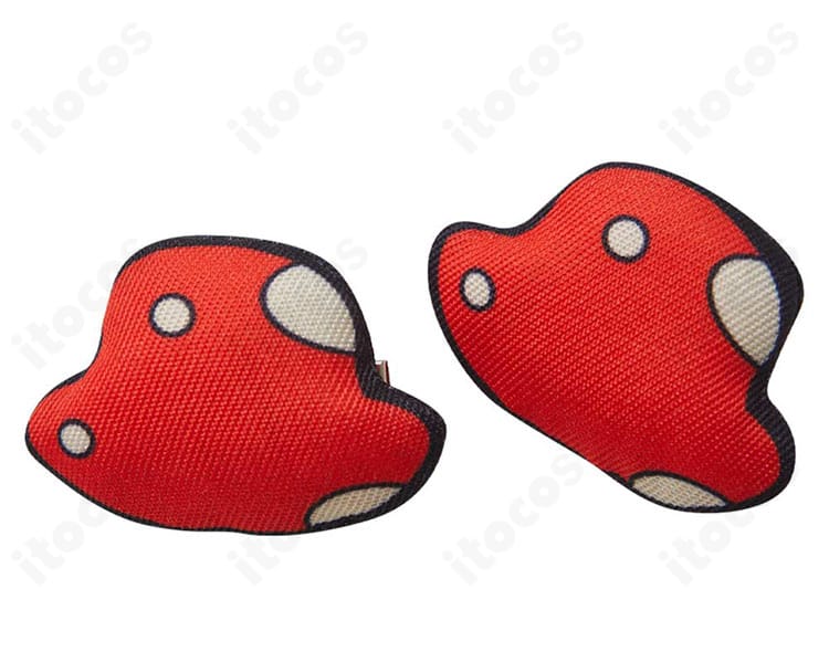 マルシル・ドナトー衣装 アイコンモチーフ装飾のクローズアップ