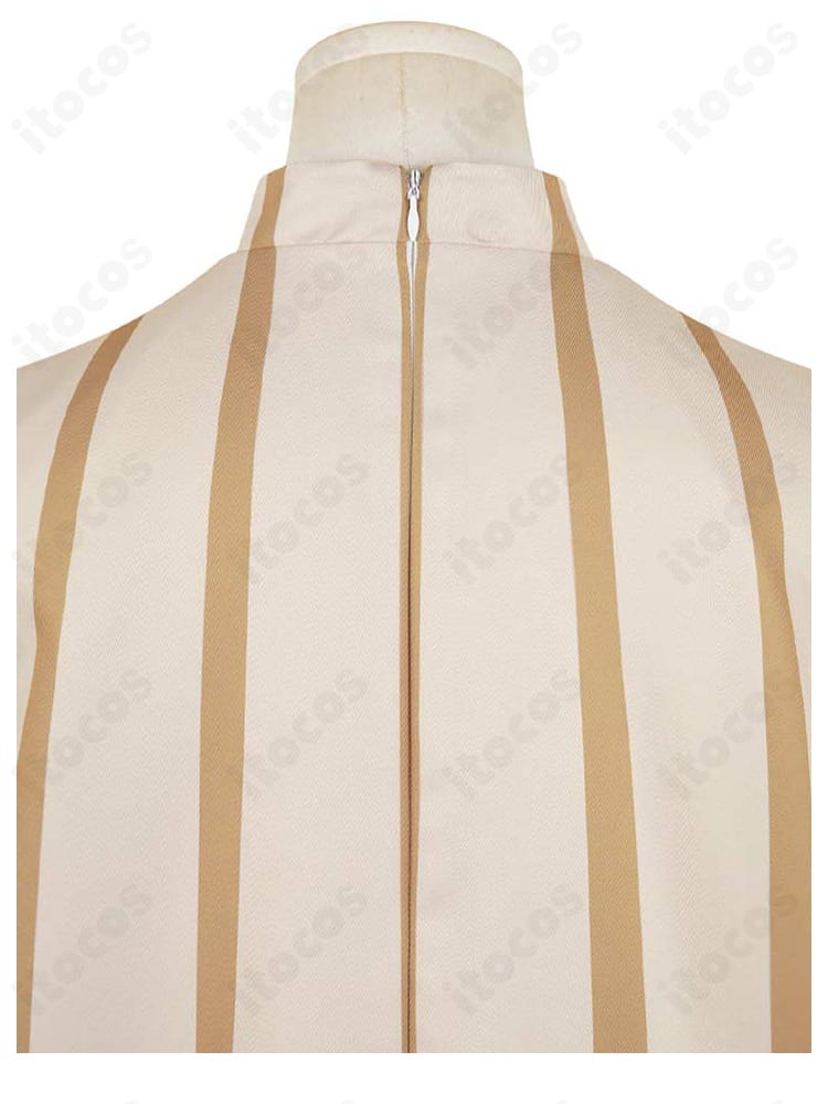 マルシル・ドナトー衣装 背面装飾のディテール。背中周りの装飾配置