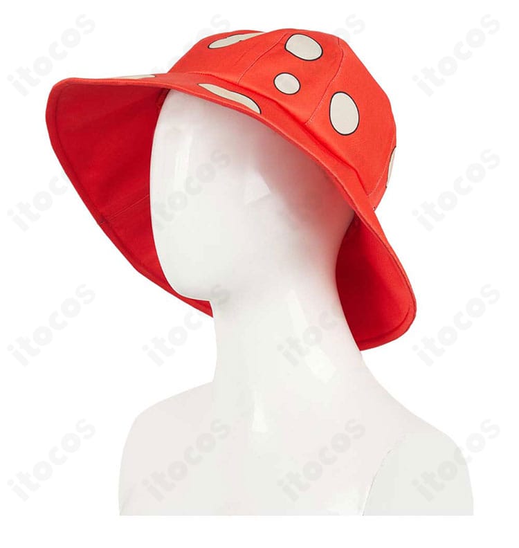 マルシル・ドナトー衣装 帽子左側装飾の詳細。側面の装飾配置