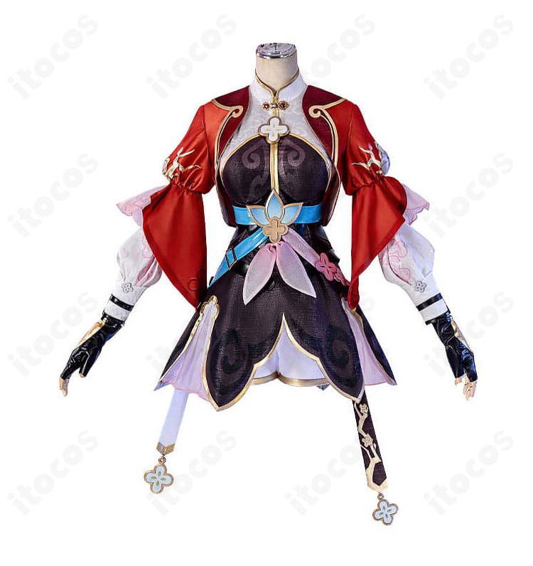 三月なのか 巡狩Ver. コスプレ衣装の正面全体像。配色と装飾が分かる高解像度カット