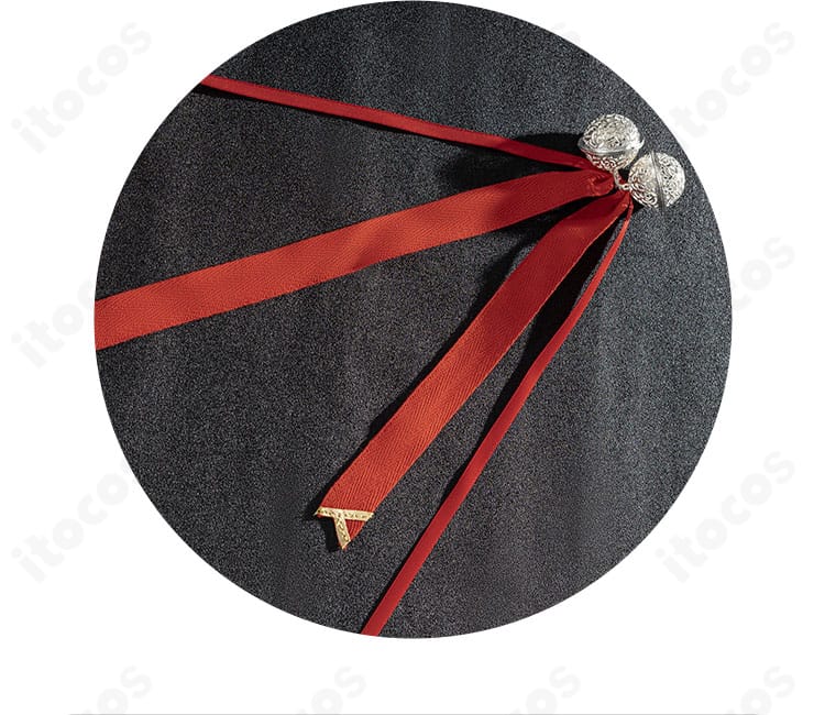 三月なのか 巡狩Ver. ヘアアクセサリーのディテール。髪飾りの形状と色味