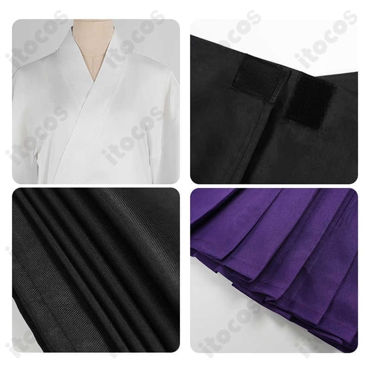 呪術廻戦 裏梅 コスプレ衣装 通常衣装｜和装袈裟セットで高再現、撮影映えと快適さを両立 - 5枚目の画像