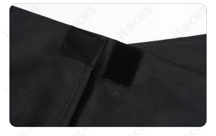 裏梅衣装の袈裟装飾ディテール。質感と意匠の再現度を示す近接画像