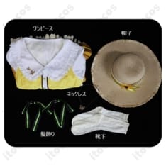 プロセカ 小豆沢こはね「レモネードで一休み♪」爽やか高再現コスプレ衣装 - 3枚目の画像（サムネイル）