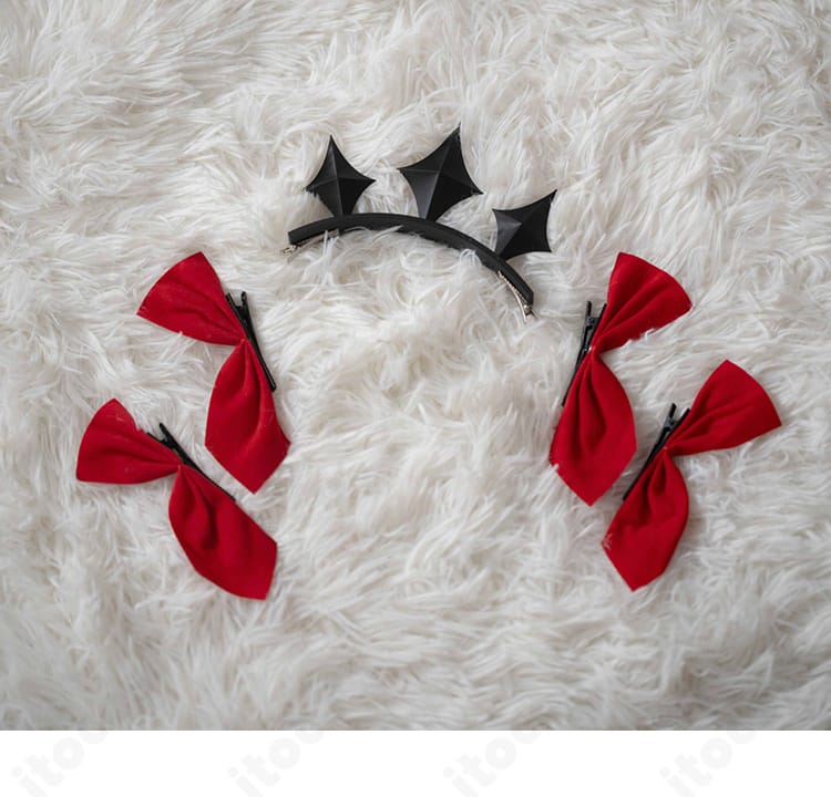 エレシュキガル 9周年水着の髪飾り・ヘアアクセサリーのアップ。形状と色味の再現ポイント