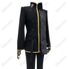 コードギアス ルルーシュ学園制服コスプレ 上着・ズボン・ベルトの3点セットで高再現＆快適 - 4枚目の画像（サムネイル）