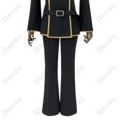 コードギアス ルルーシュ学園制服コスプレ 上着・ズボン・ベルトの3点セットで高再現＆快適 - 5枚目の画像（サムネイル）