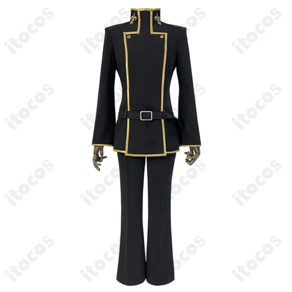 コードギアス ルルーシュ学園制服コスプレ 上着・ズボン・ベルトの3点セットで高再現＆快適