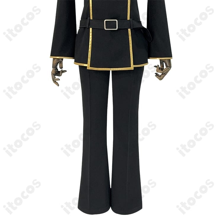 コードギアス ルルーシュ学園制服コスプレ 上着・ズボン・ベルトの3点セットで高再現＆快適 - 5枚目の画像