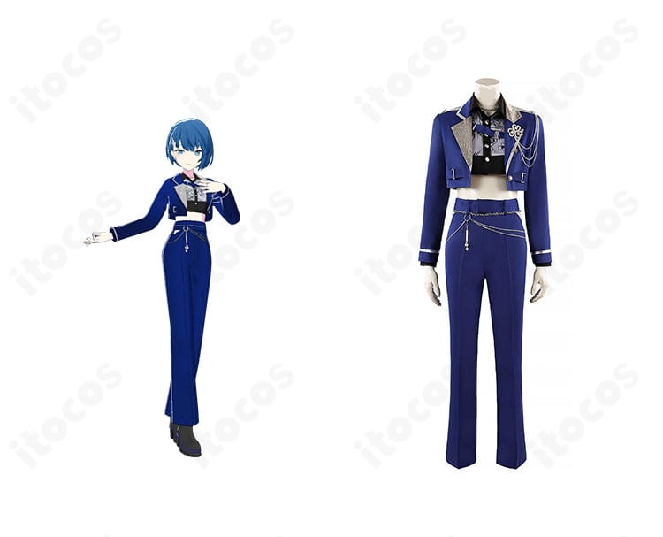 プロジェクトセカイ 桐谷遥 going upstairsガチャ衣装の着用イメージ。キャラクター性と衣装の融合で高再現の仕上がり。