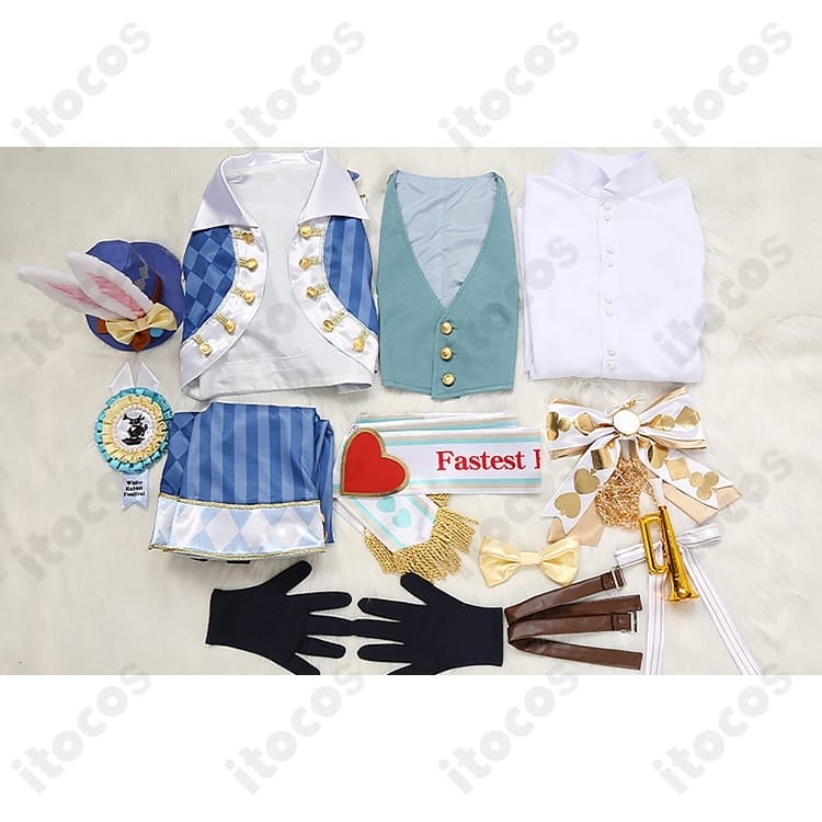 ツイステ デュース・スペード ラビット・ウェア 高再現コスプレ衣装一式｜発色良好で撮影映え - 8枚目の画像