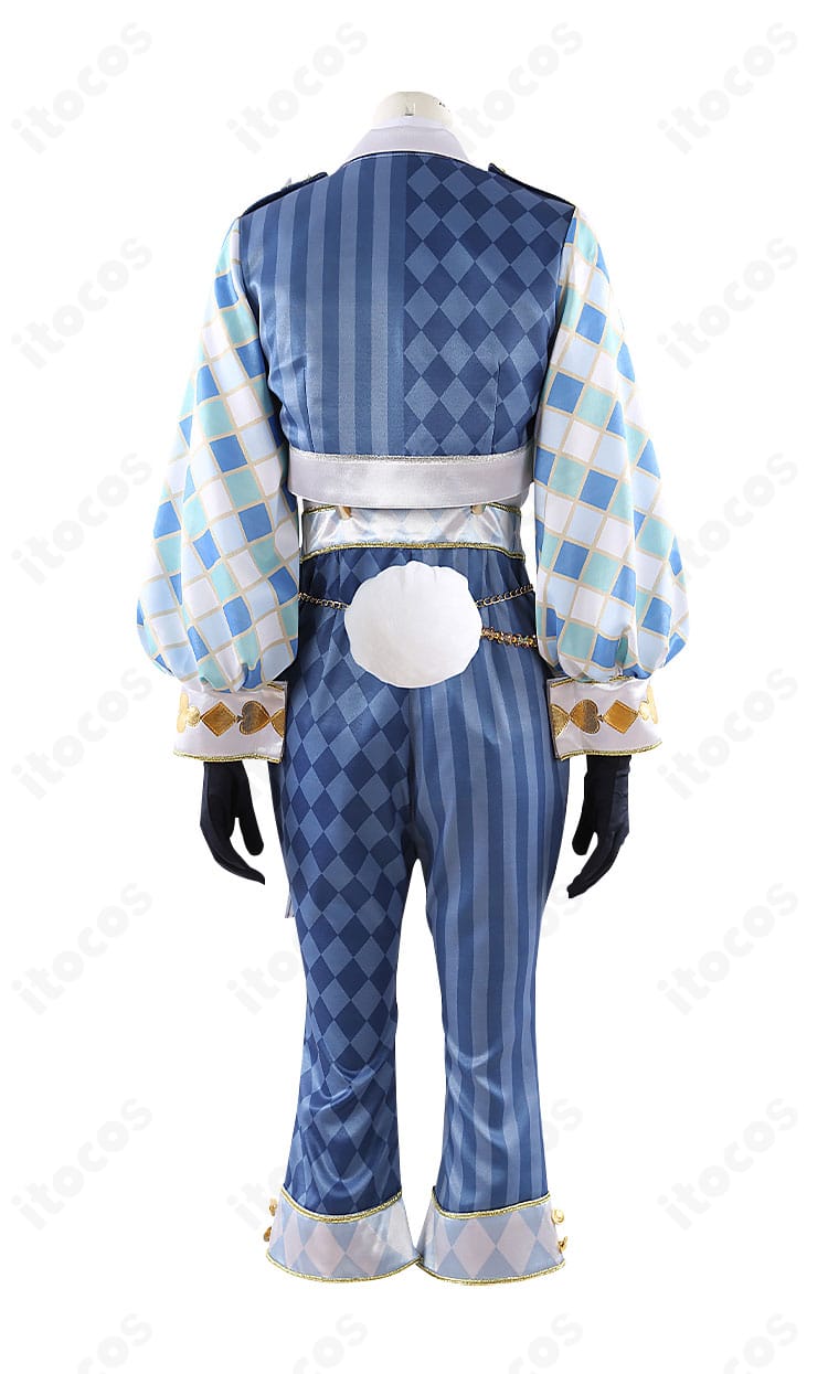 デュース・スペード ラビット・ウェア背面カット｜コートの裾デザインと背面装飾