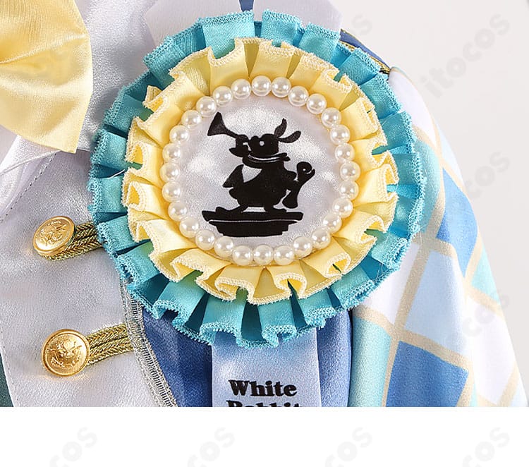 胸元装飾ディテール｜デュース・スペード衣装の胸飾り配置と質感