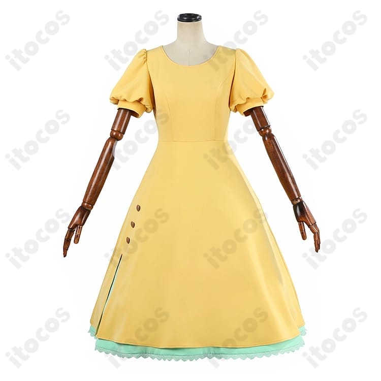 大道寺知世 私服ワンピース コスプレ衣装｜高再現・軽やかな着用感でイベントから撮影まで - 4枚目の画像