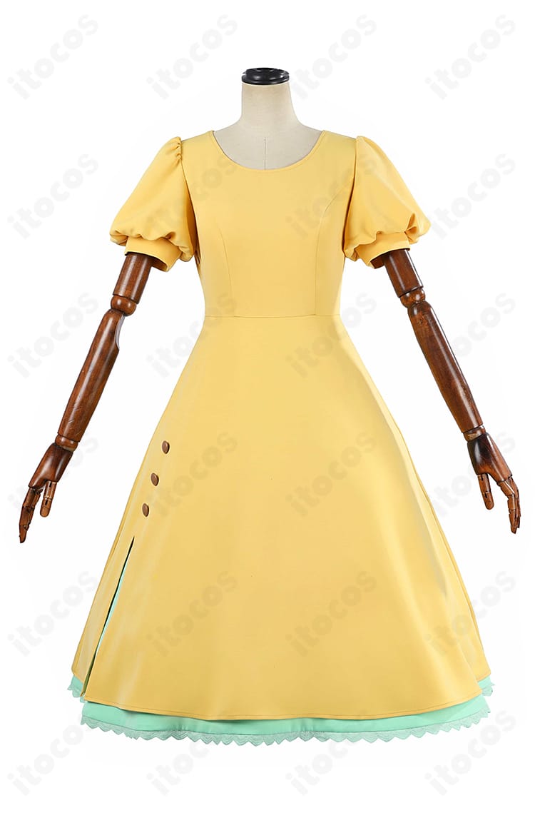 大道寺知世 コスプレ衣装の細部クローズアップ。丁寧な縫製と精密な意匠。