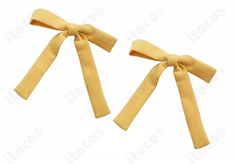 大道寺知世 コスプレの蝶モチーフアクセサリー。上品で可憐なワンポイント。