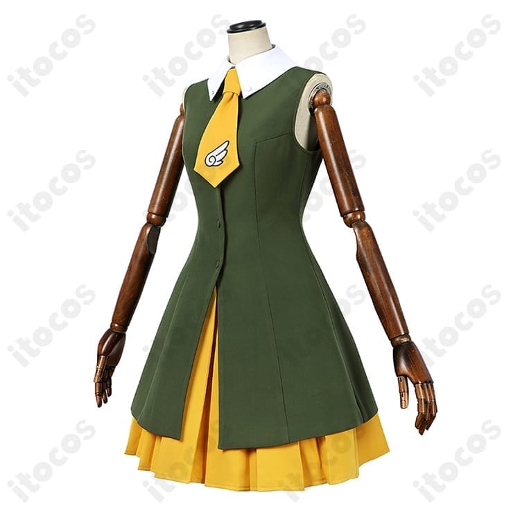 劇場版カードキャプターさくら 木之本桜 制服コス 高再現で動きやすく、撮影会に最適 - 2枚目の画像