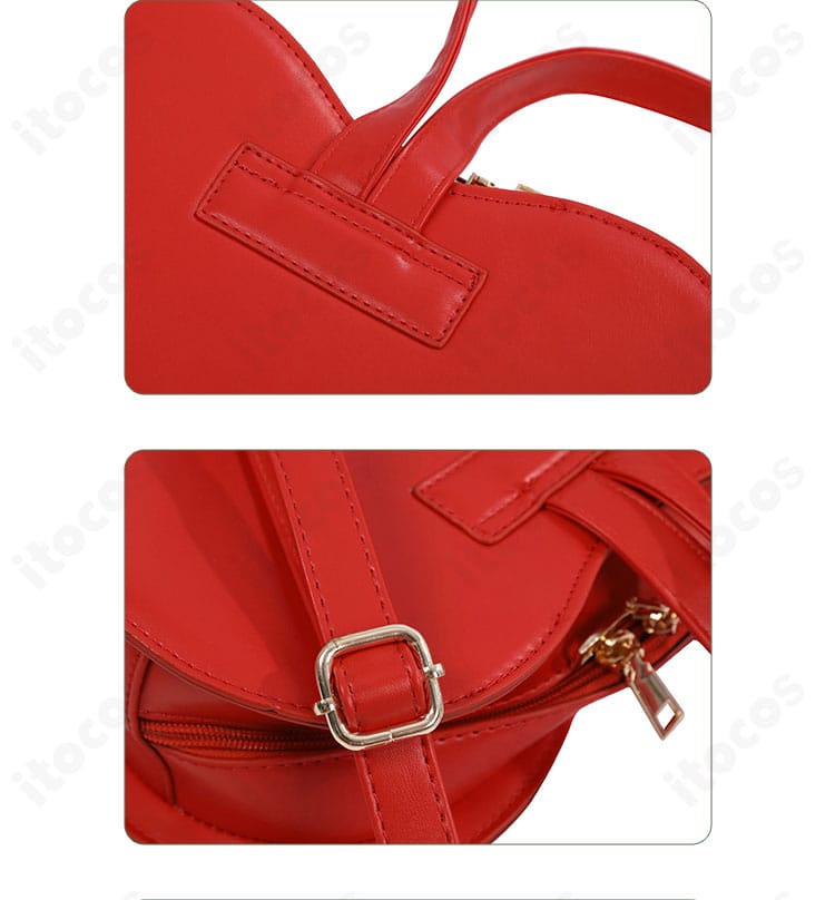 リュックのファスナーと背面ストラップのアップ。金具の仕上げと背負い心地を意識した設計。