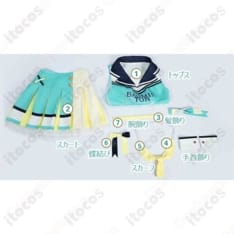 南ことり チアガールコスプレ衣装 高再現で動きやすい通気素材、イベントも快適 - 13枚目の画像（サムネイル）