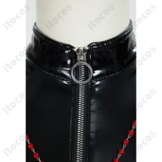 メロ 通常衣装（黒レザー）コスプレ｜高再現で撮影映え、イベントも快適な着用感 - 3枚目の画像（サムネイル）