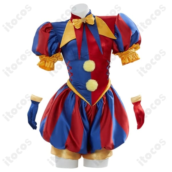 ポムニ コスプレ衣装｜高再現度で写真映えするサーカス風セットアップ S–XL