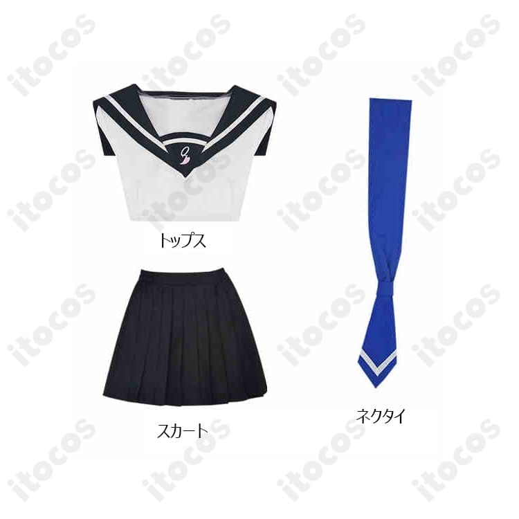 菜なれ花なれ 小父内涼葉 学園制服コスプレ 高再現で軽やか、イベント・撮影に最適 - 5枚目の画像