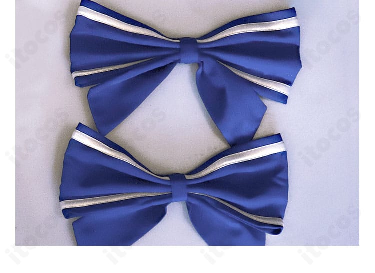 ラフィーII コスプレ衣装のヘアアクセサリー詳細。うさ耳と髪飾りの形状とバランスを確認。