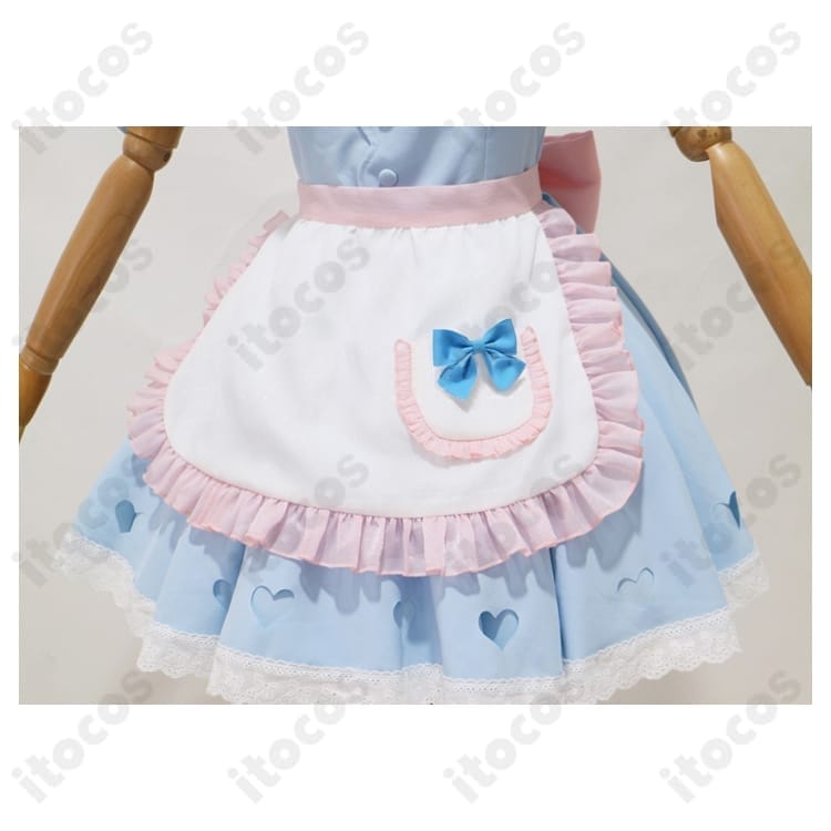 Re:ゼロ レム メイド コスプレ衣装｜夢かわテイストで高再現、イベントから撮影まで快適 - 4枚目の画像