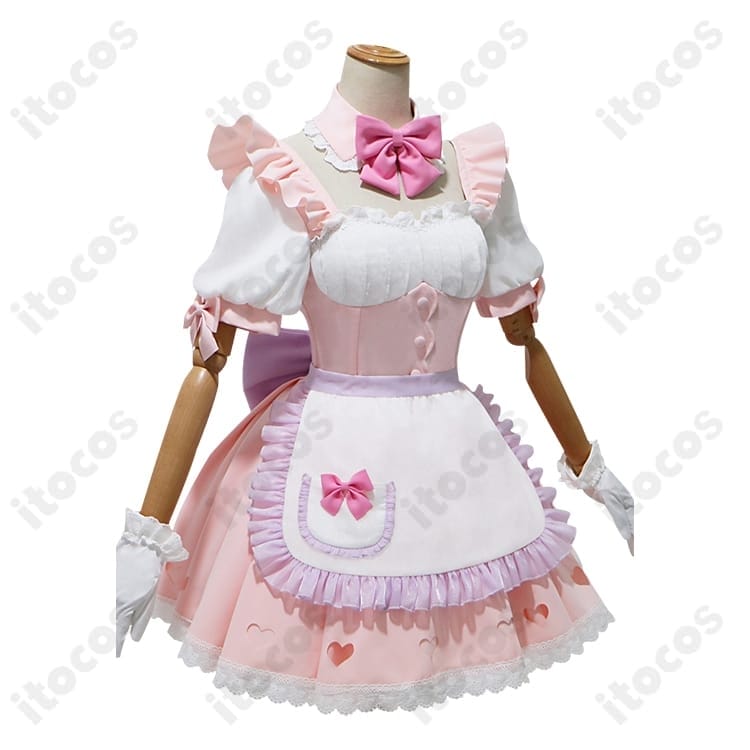 Re:ゼロ ラム 夢かわメイド コスプレ衣装｜高再現で映える、イベントから撮影会まで活躍 - 2枚目の画像