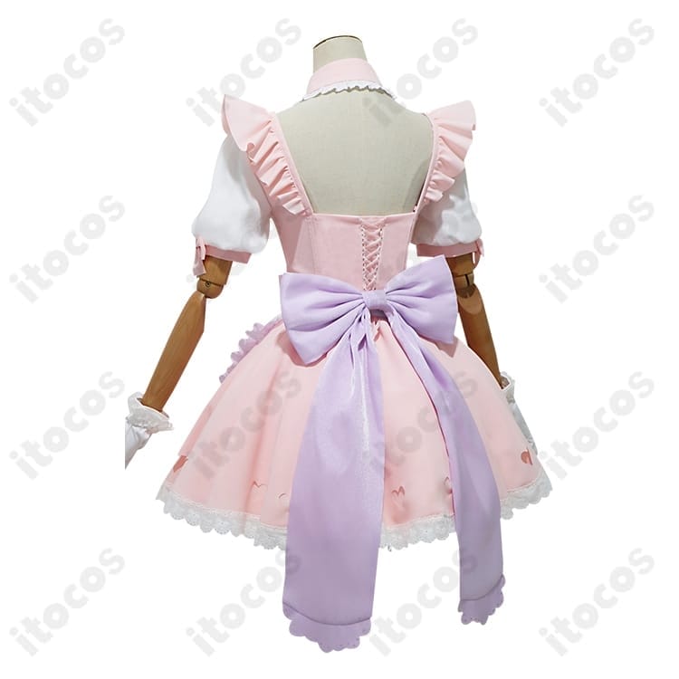 Re:ゼロ ラム 夢かわメイド コスプレ衣装｜高再現で映える、イベントから撮影会まで活躍 - 3枚目の画像