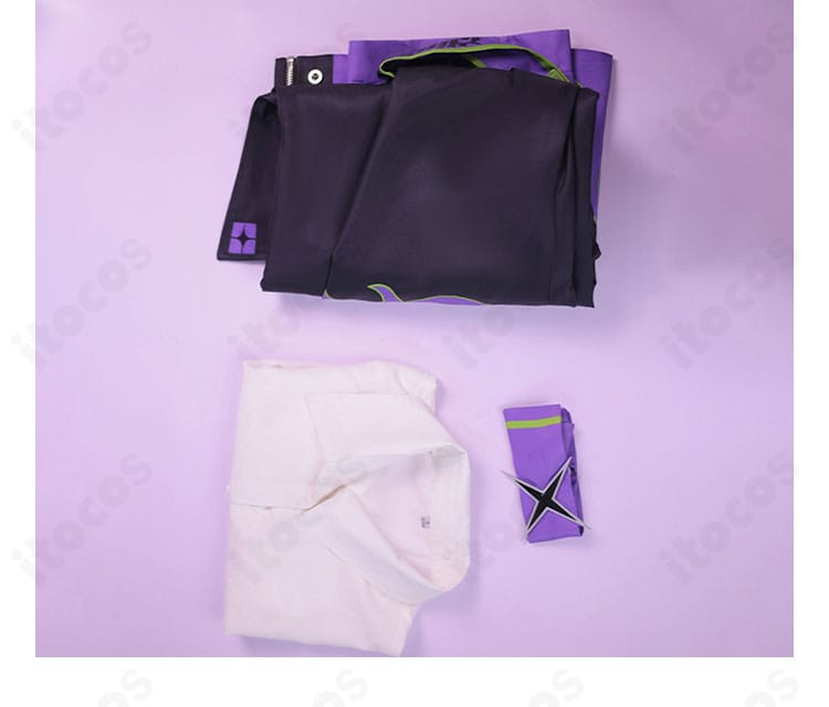 ラプラス・ダークネス 2024新衣装のコートとシャツ部分のディテール画像