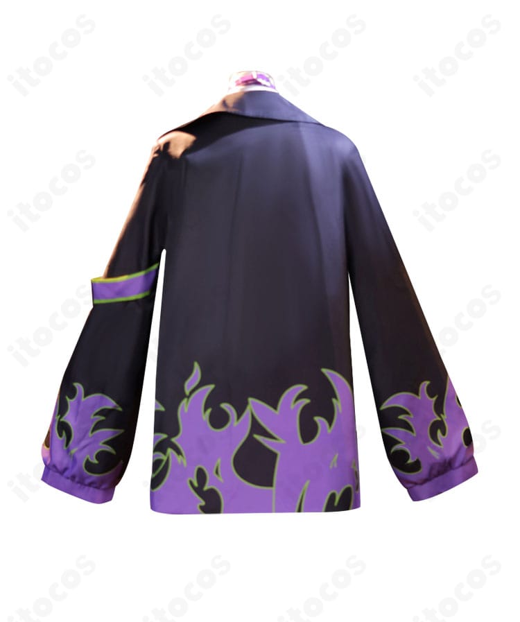 ラプラス・ダークネス 2024新衣装コスプレの背面全体画像（シルエット確認用）