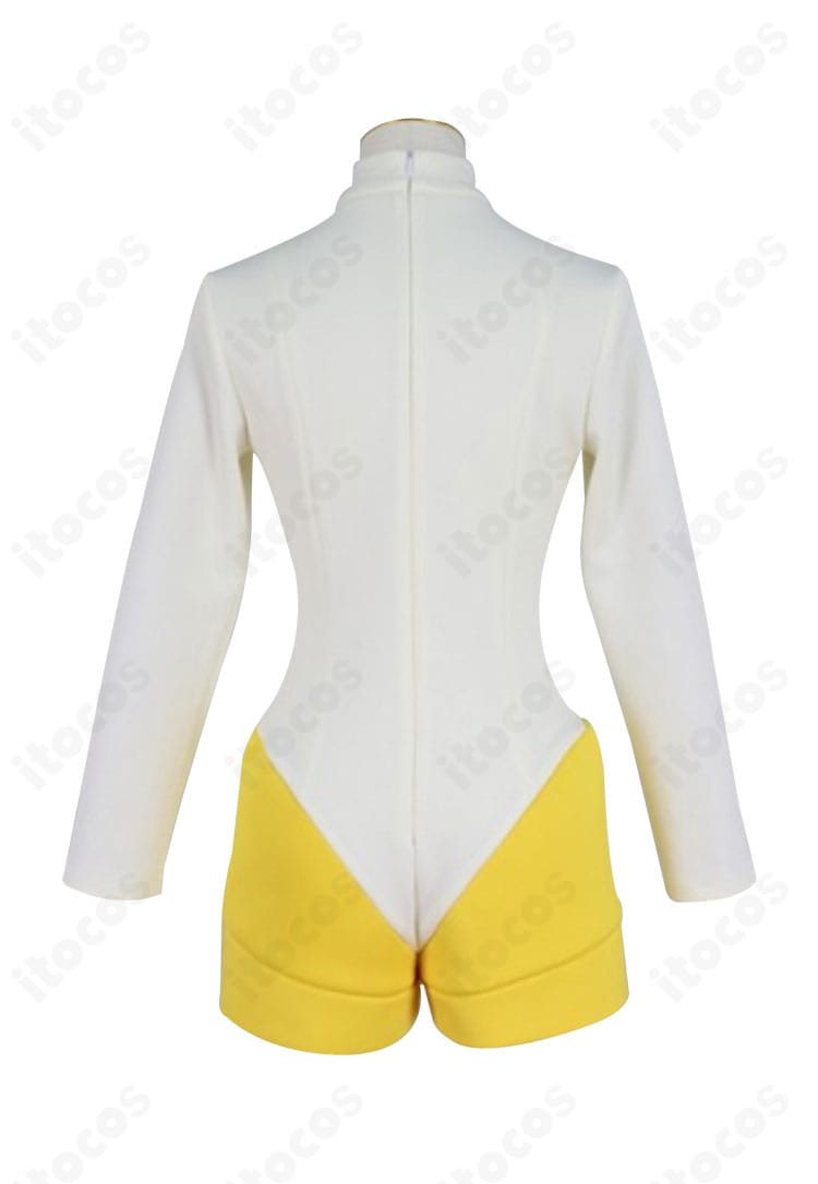 カードキャプターさくら 木之本桜 さくらカード編コスプレのインナー構成 背面ディテール。背面ラインとマント下のレイヤー構成が分かります。