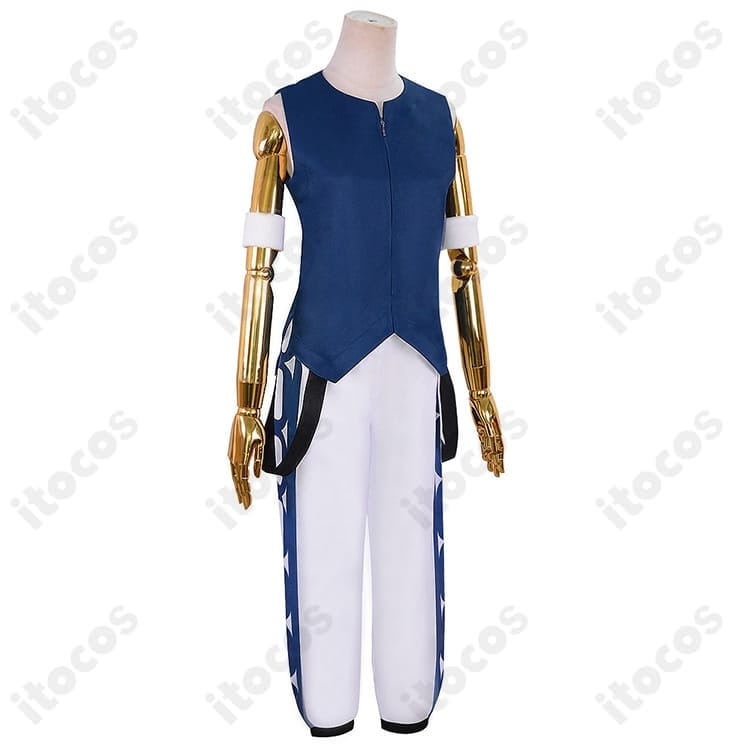 転スラ リムル=テンペスト 半袖コスプレ衣装。高再現で軽快、イベントや撮影に最適 - 2枚目の画像