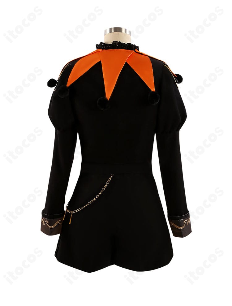 商品側面。鏡音リン・鏡音レン衣装のシルエットと袖・裾ラインが確認できる全体像