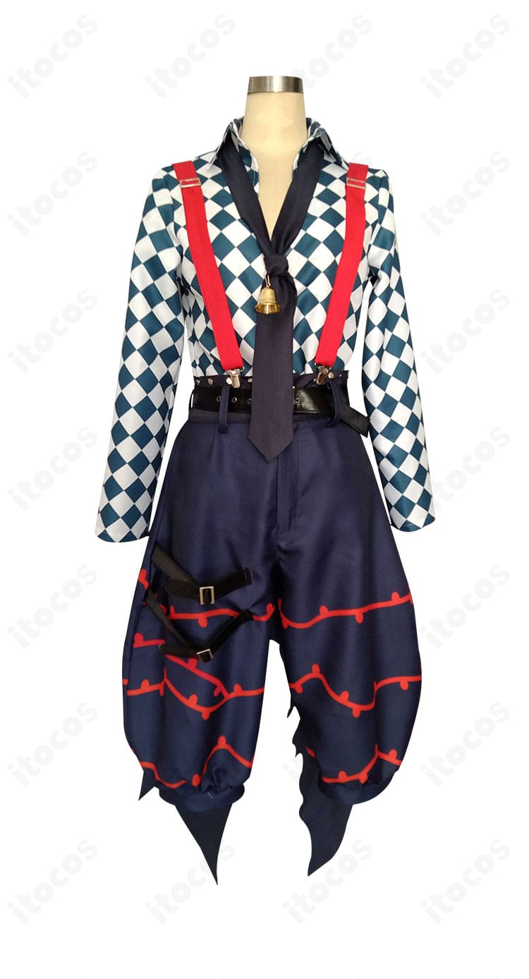 ラト・バッカのコスプレ衣装全体。セット内容4点のシルエットとディテールが分かるカット