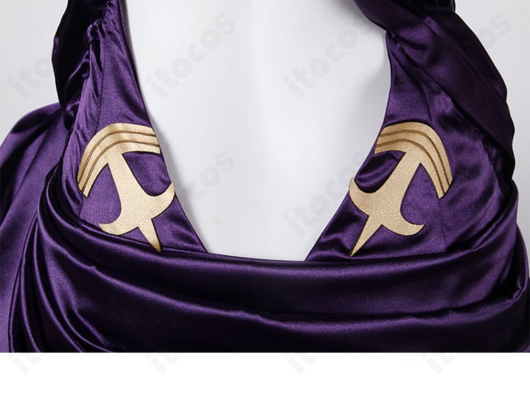 ジャンヌ・ダルク〔オルタ〕 聖夜の晩餐 背面装飾のクローズアップ｜背中の意匠と縫製ディテール