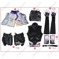 VALORANT バイパー高再現タクティカル衣装｜動きやすい7点セットでイベント・撮影に活躍 - 4枚目の画像（サムネイル）