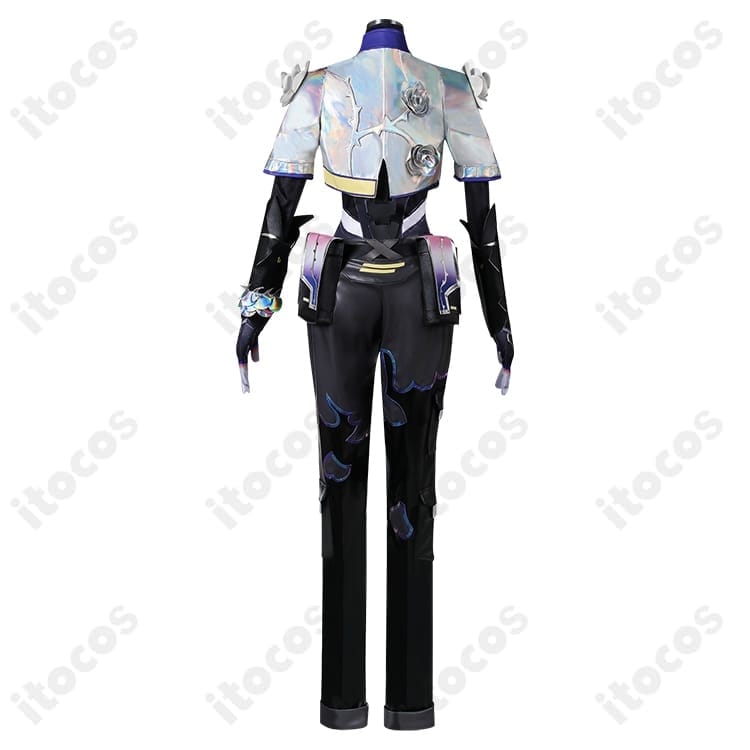 VALORANT バイパー高再現タクティカル衣装｜動きやすい7点セットでイベント・撮影に活躍 - 3枚目の画像