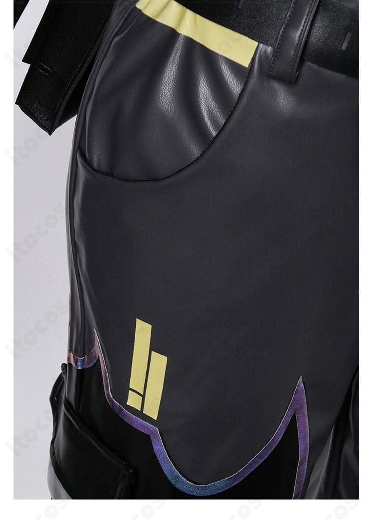 VALORANT バイパー衣装の手袋と甲部分の装飾ディテール